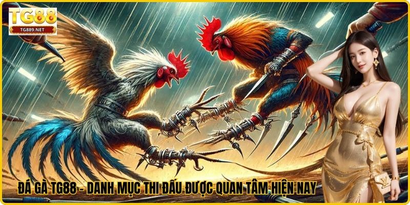 Đá Gà TG88 – Danh Mục Thi Đấu Được Quan Tâm Hiện Nay